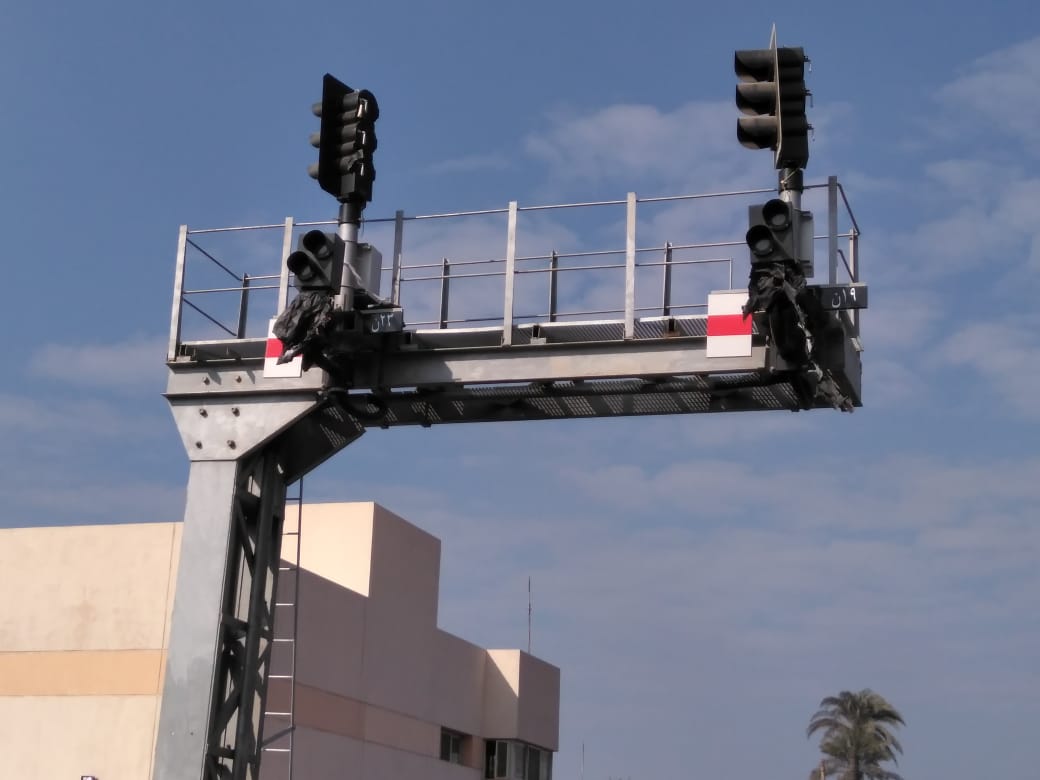 النقل تعلن التشغيل التجريبى لنظم كهربة إشارات برج كفر الزيات (3)