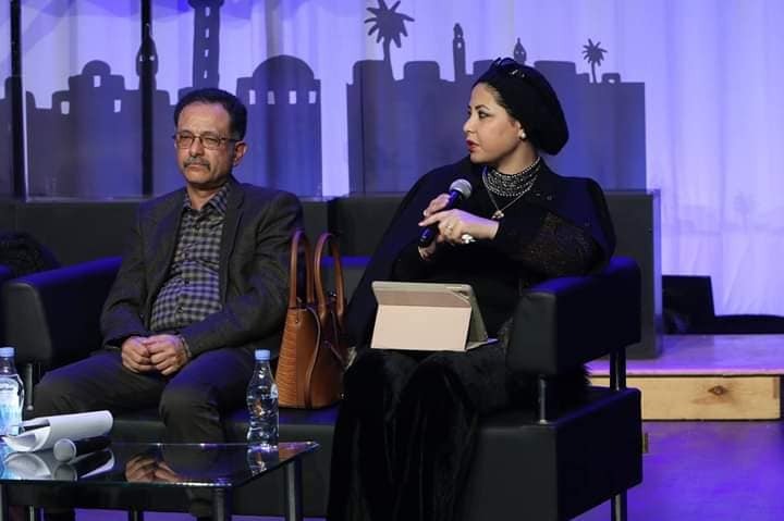 الكاتبة السورية الدكتورة أسماء معيكل فى ملتقى تونس للرواية العربية