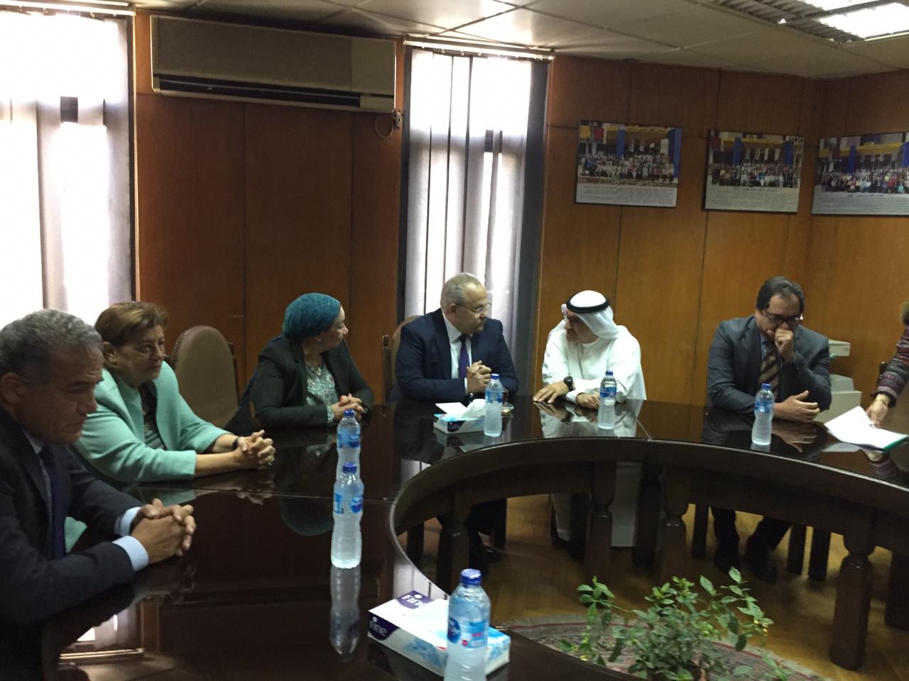 من اجتماع جلس إدارة مستشفى أبو الريش المنيرة (1)