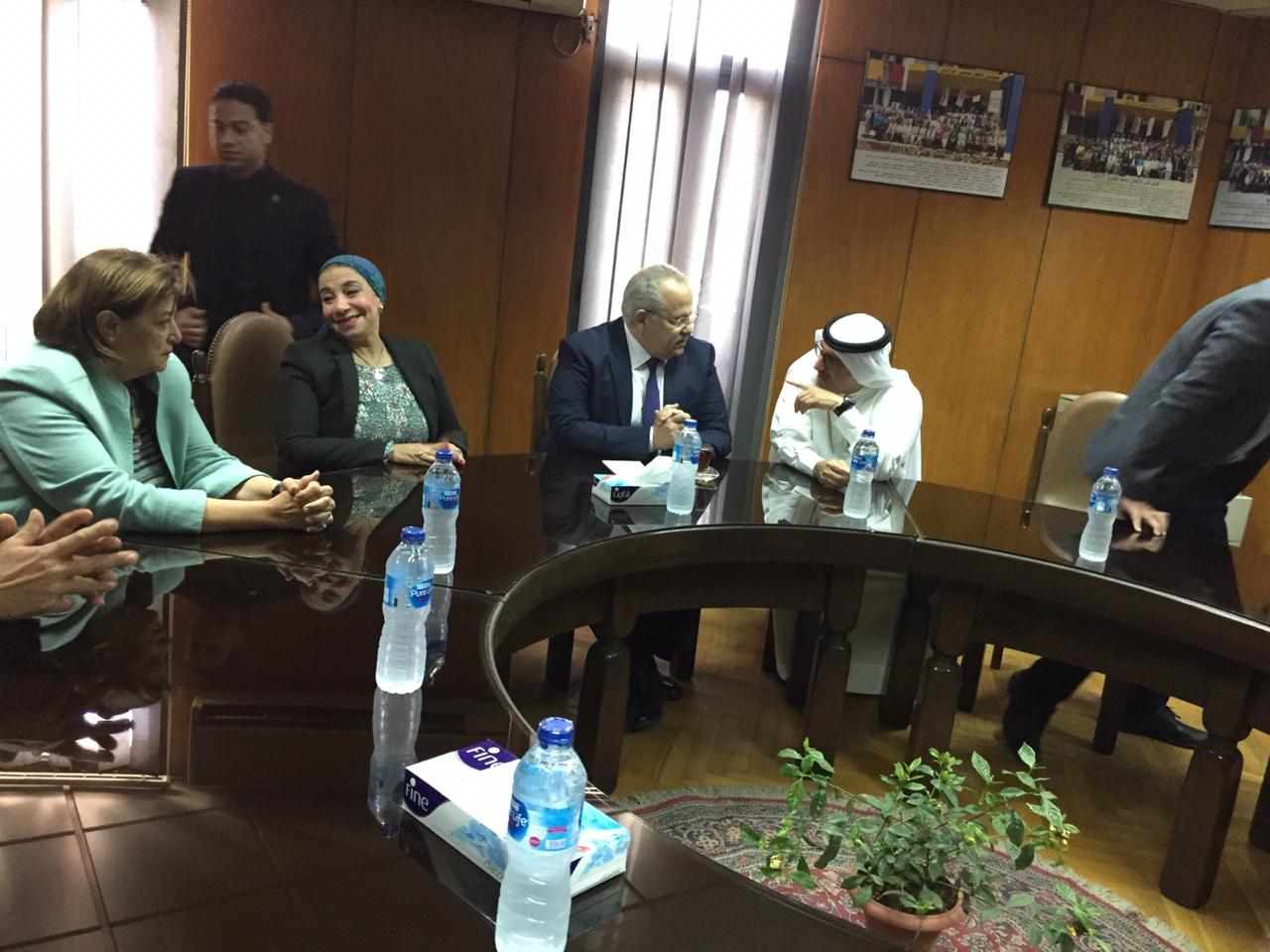 من اجتماع جلس إدارة مستشفى أبو الريش المنيرة (2)