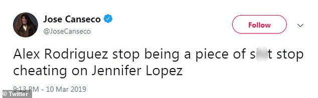 تغريدات خوسيه حول خيانة رودريجز لخطيبته جينيفر لوبيز (1)