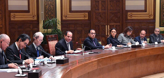 رسائل السيسى فى لقائه بالمستثمرين اليابانيين (6)