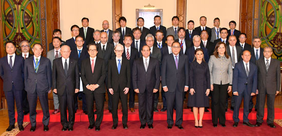 رسائل السيسى فى لقائه بالمستثمرين اليابانيين (1)