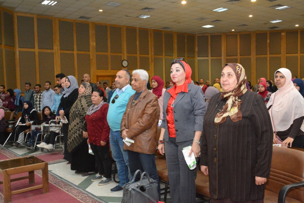 خلال ندوة تعريفية حول حقوق طلاب الجامعات من ذوى الإعاقة (2)