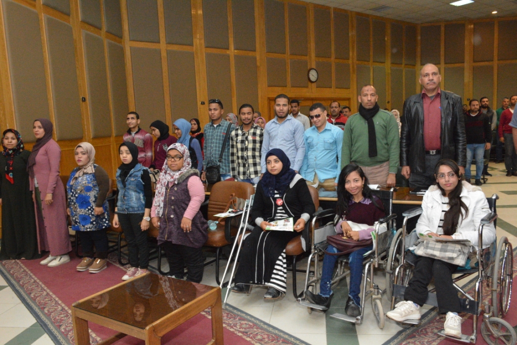 خلال ندوة تعريفية حول حقوق طلاب الجامعات من ذوى الإعاقة (3)