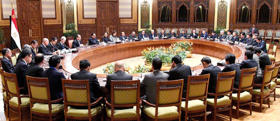 رسائل السيسى فى لقائه بالمستثمرين اليابانيين (7)