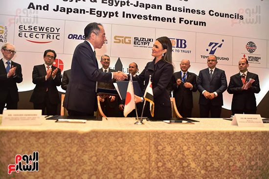 توقيع مذكرة تفاهم بين الاستثمار وبنك اليابان (1)