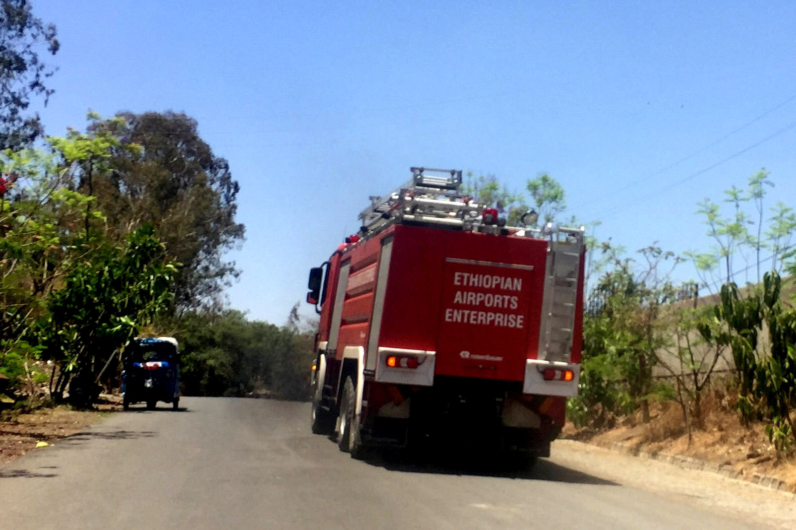 السلطات الإثيوبية تتحرك نحو موقع الحادث