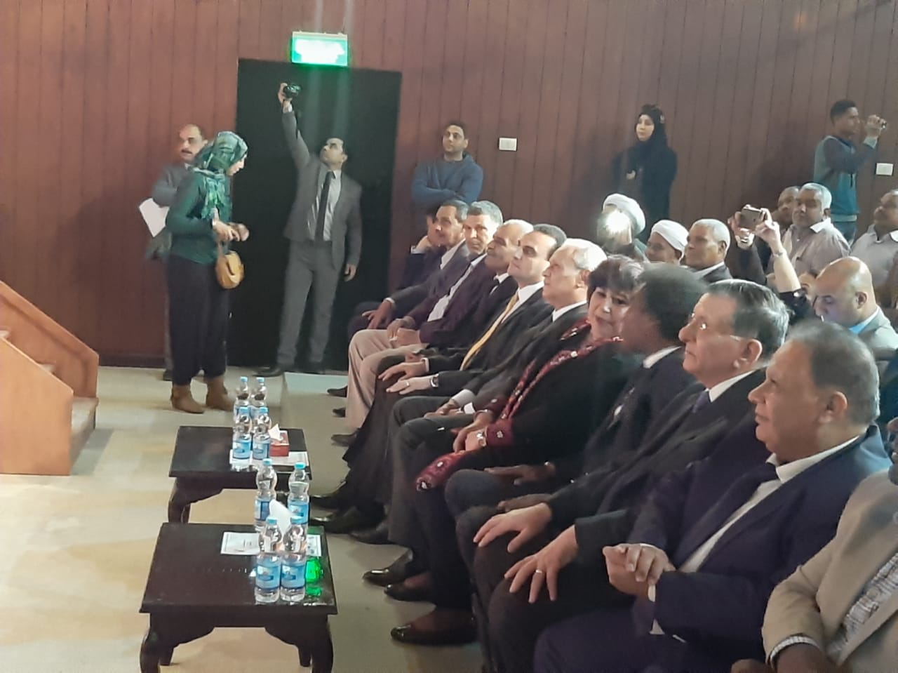 وزيرة الثقافة تصل الأقصر وتبدء حفل إفتتاح بيت ثقافة حوض الرمال بالمدامود (5)