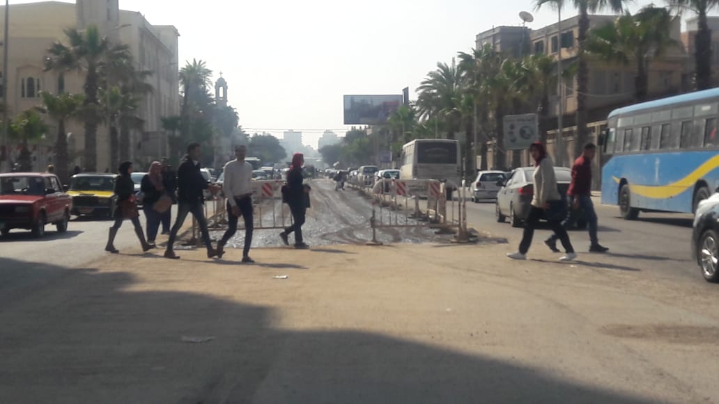 توسعة الشوارع الرئيسية بالإسكندرية (16)