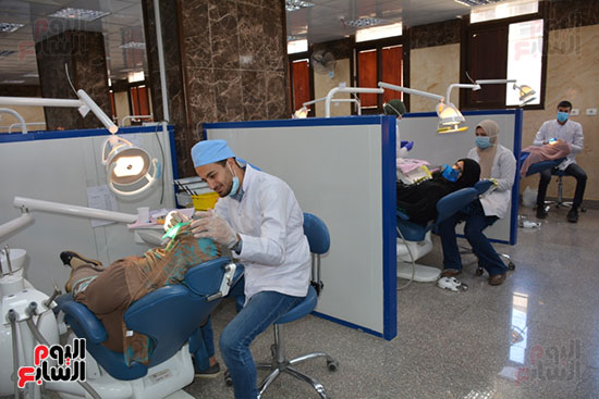 افتتاح قسم الأشعة والفم والفكين بطب أسنان جامعة أسيوط (4)