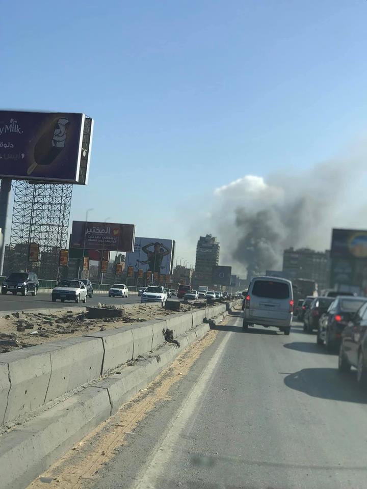 حريق مخزن بمنطقة السلام (2)