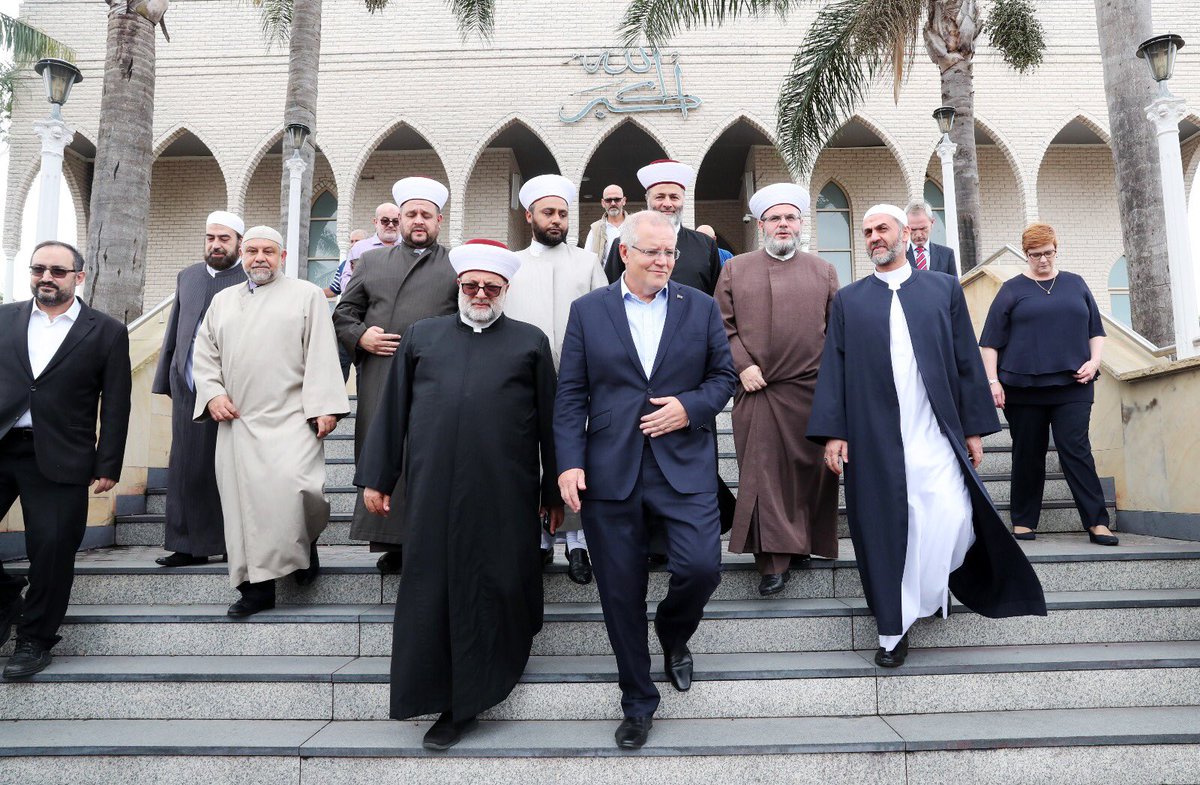 رئيس وزراء استراليا يلتقى قادة الجالية الإسلامية فى بلاده