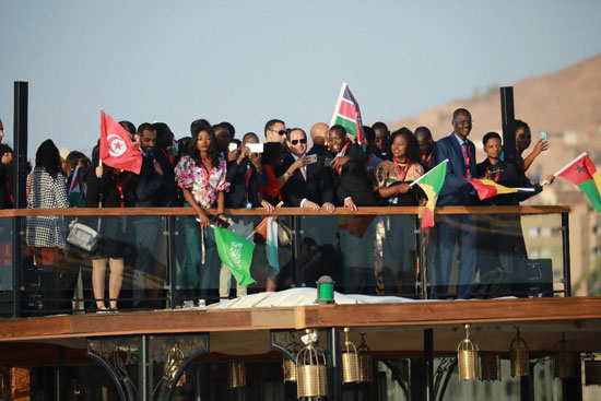 الرئيس عبد الفتاح السيسى والشباب الأفريقى  (1)