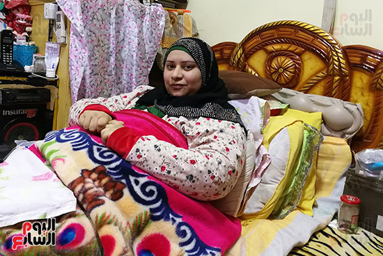 نجلاء تعرضت لكسر بالعمود الفقرى (2)
