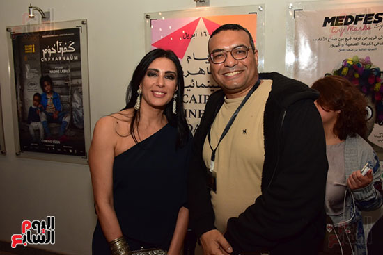 Nadine Labaki celebrates the screening of her film Kfar Nahum in Egypt (12)
