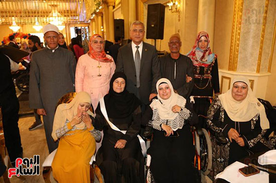 احتفالية قومى شئون الإعاقة لتكريم الفائزين بمسابقة الأسرة المصرية (7)