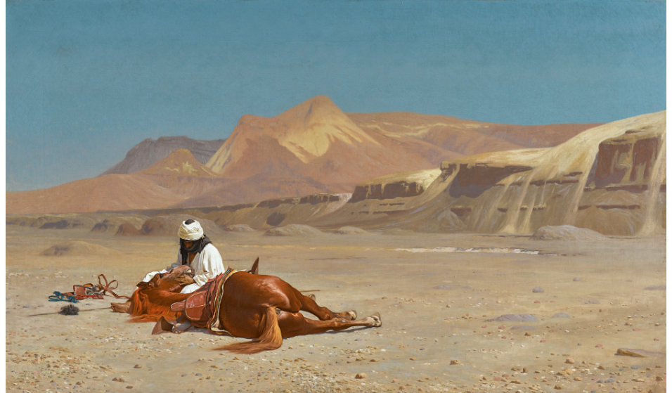 لوحة الصحراء