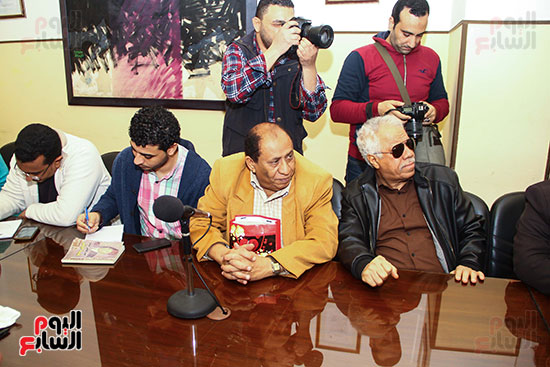 مؤتمر صحفى للإعلان عن الفائزين بجائزة أمير الشعراء أحمد فوزى للإبداع الشعرى (4)