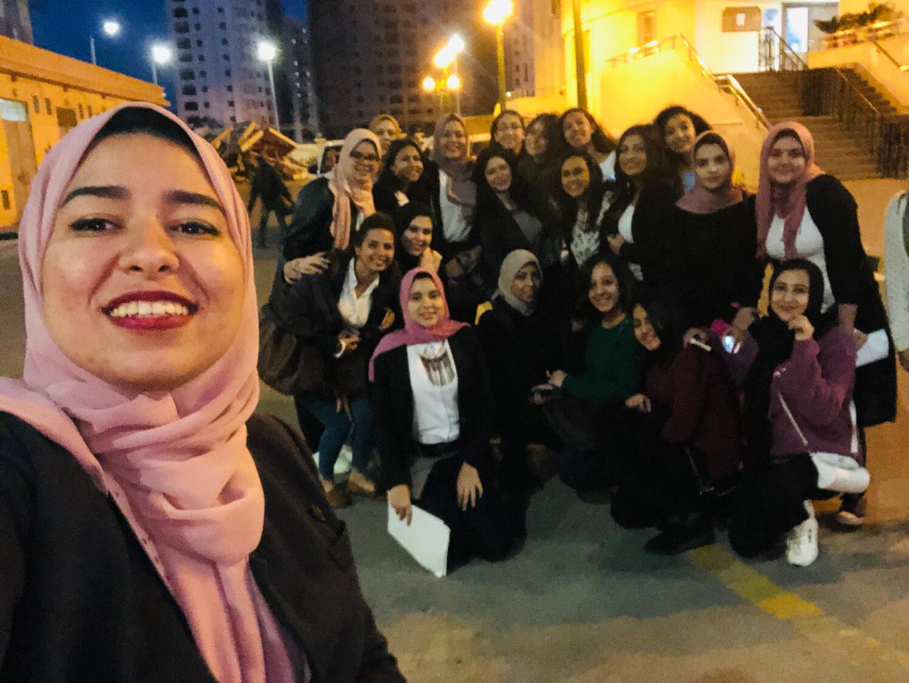 متطوعات بمبادرة "متطوعة مصرية"