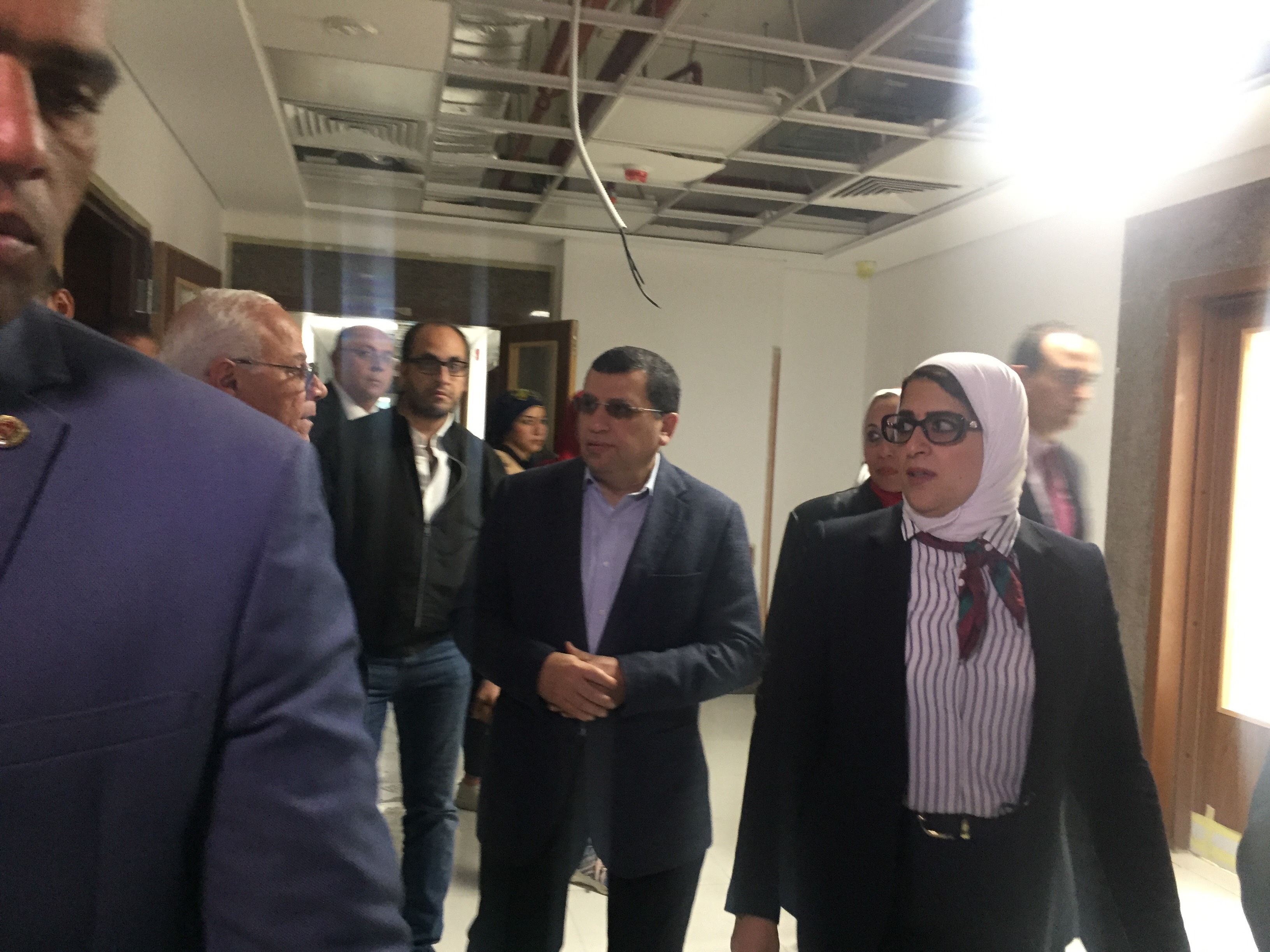 وزيرة الصحة تتفقد مستشفى أطفال النصر (8)