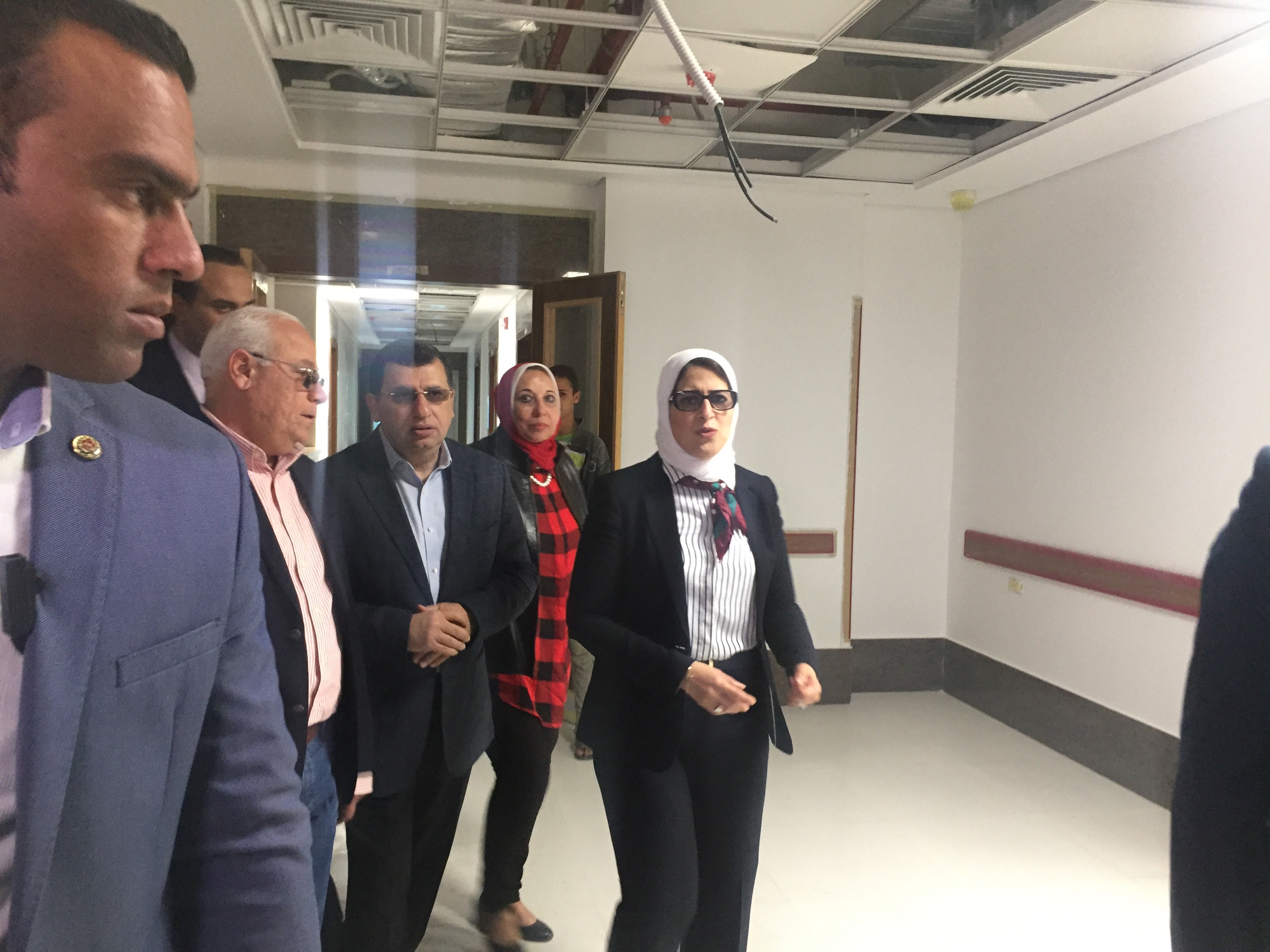 وزيرة الصحة تتفقد مستشفى أطفال النصر (6)