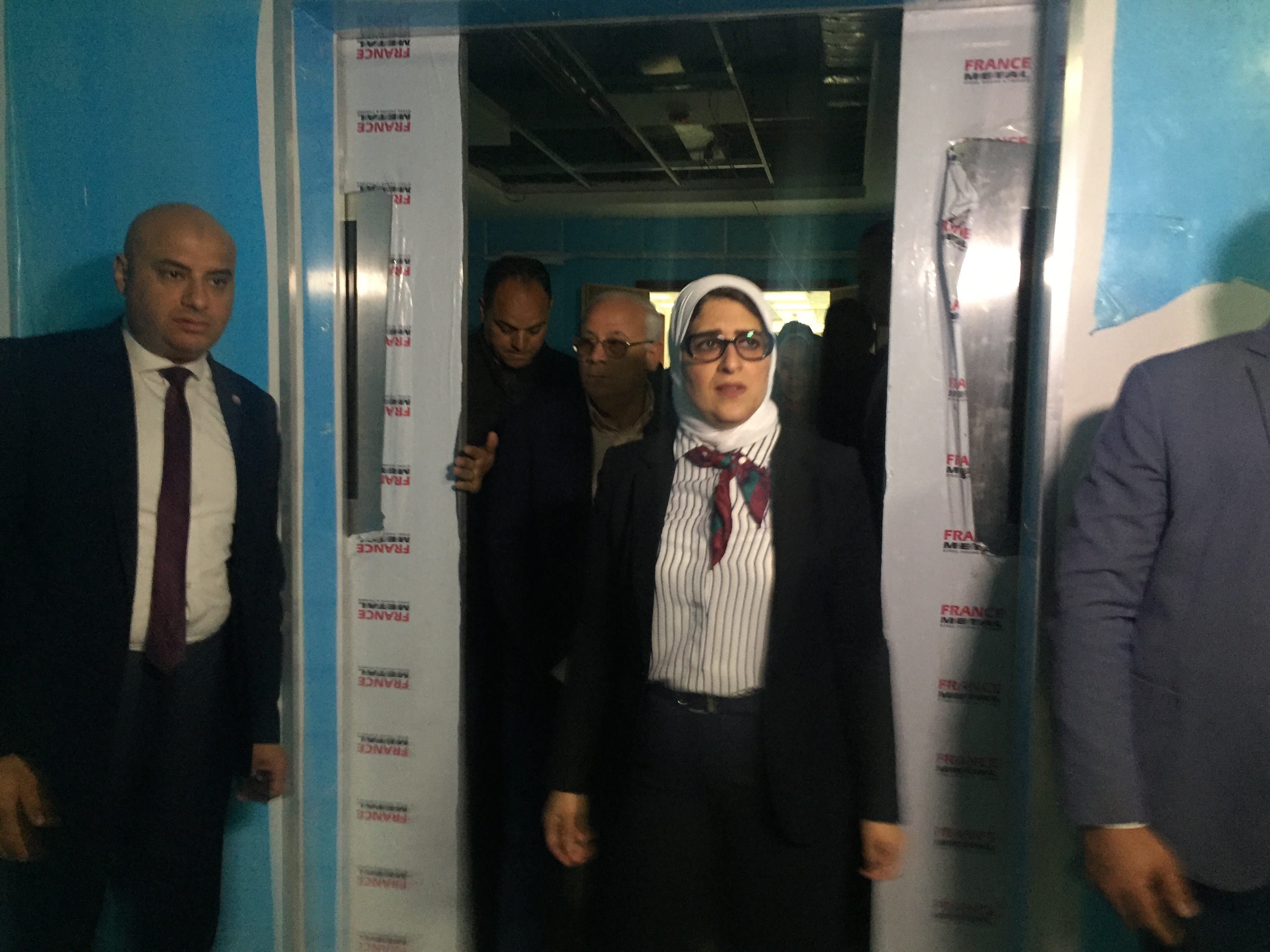 وزيرة الصحة تتفقد مستشفى أطفال النصر (9)