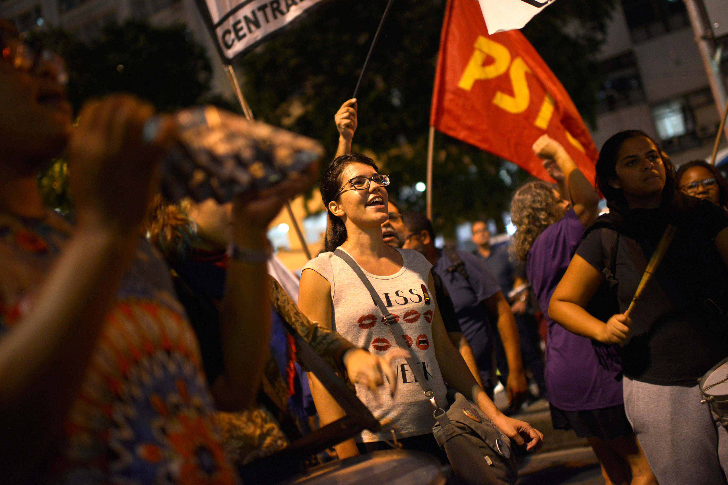 مظاهرات فى البرازيل ضد رفع سن التقاعد (2)