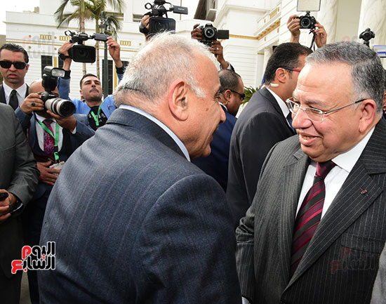 رئيس النواب يستقبل رئيس وزراء العراق بـالبرلمان (3)