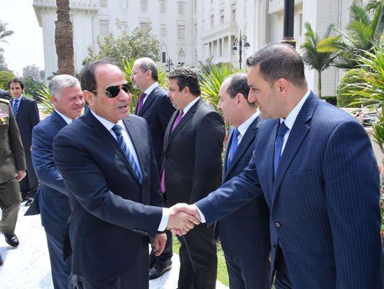 قمة ثلاثية بين زعماء مصر والأردن والعراق لتعزيز التعاون (12)