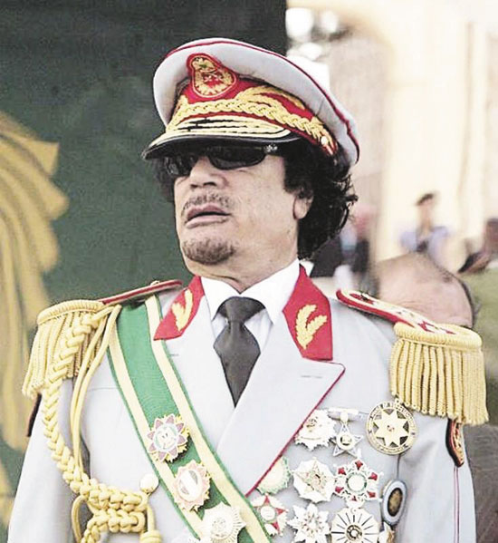 معمر-القذافي