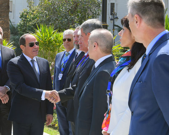 الرئيس عبد الفتاح السيسى مع نظيره البلغارى (4)