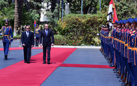 الرئيس عبد الفتاح السيسى مع نظيره البلغارى (2)