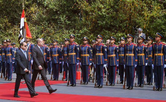 الرئيس عبد الفتاح السيسى مع نظيره البلغارى (3)