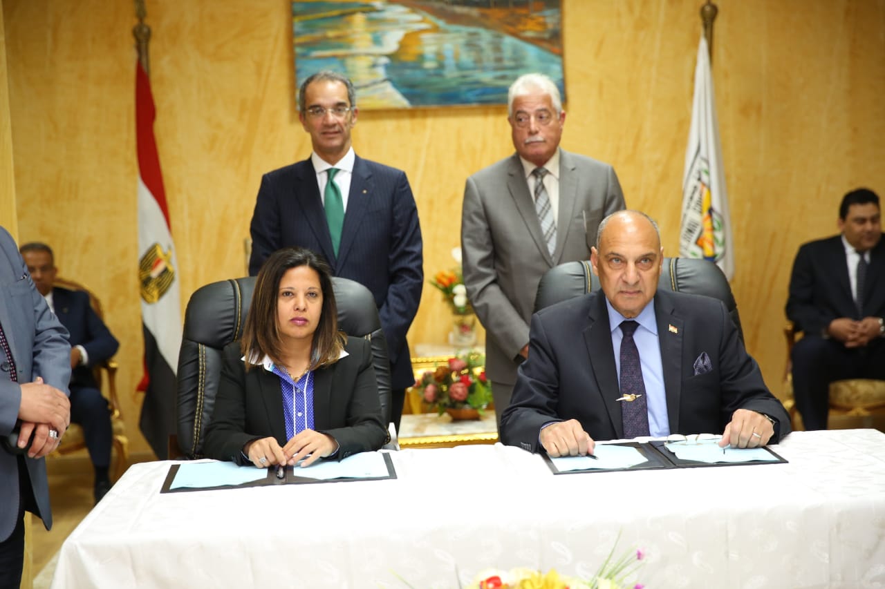 توقيع برتوكول تعاون بين وزارة الاتصالات ومحافظة جنوب سيناء