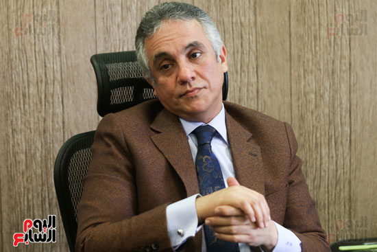 المستشار محمود حلمى الشريف نائب رئيس الهيئة الوطنية للانتخابات (4)