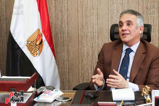 المستشار محمود حلمى الشريف نائب رئيس الهيئة الوطنية للانتخابات (10)