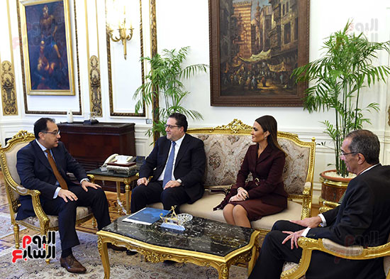 رئيس الوزراء يتلقى دعوة من الحريرى لزيارة لبنان لعقد اللجنة العليا المشتركة (2)