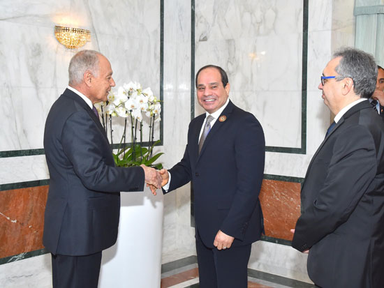 القمة العربية فى تونس بحضور الرئيس السيسى (15)