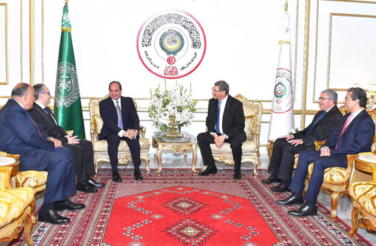 القمة العربية فى تونس بحضور الرئيس السيسى (2)