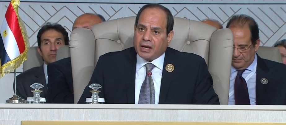 السيسي فى القمة العربية