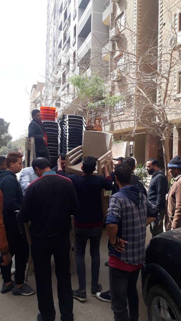 حملات لرفع الإشغالات بالهرم (2)