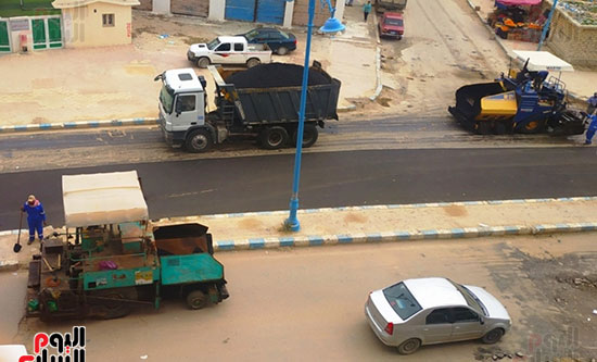  مدينة مرسى مطروح، أعمال رصف وتطوير شاملة (2)