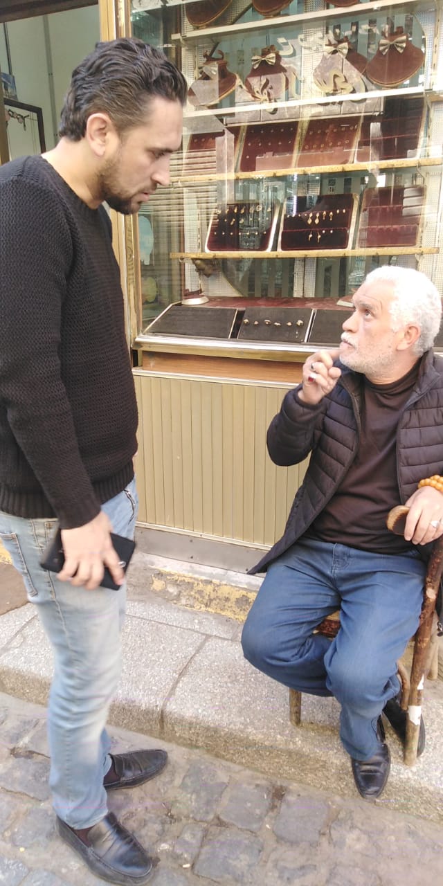 أقدم بائعى شارع الصاغة يتحدث لمحرر اليوم السابع
