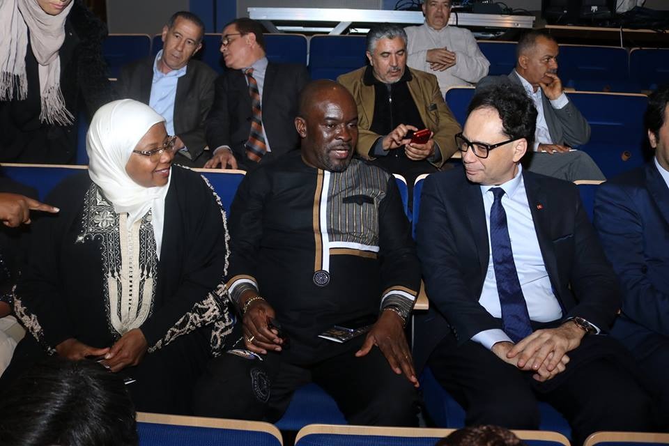وزير الثقافة التونسي ووفد البرلمانيين الأفارقة (1)
