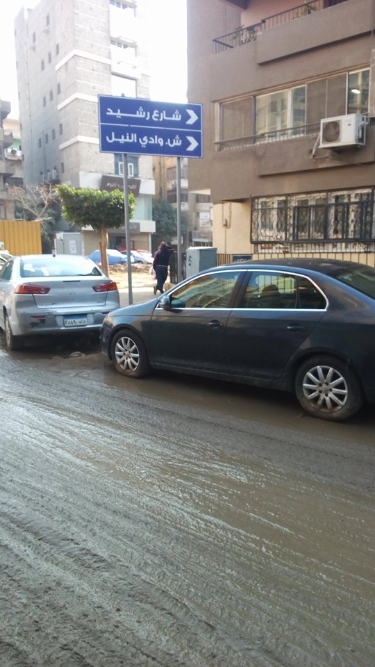 أحد الشوارع المؤدية لشارع وادى النيل