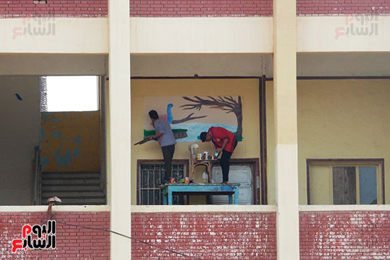 المدرسة المعمارية الزخرفية بكفر الشيخ (5)