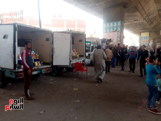 مدير أمن المنوفية يتفقد معرض السلع والمنتجات بمدينة بركة السبع (4)