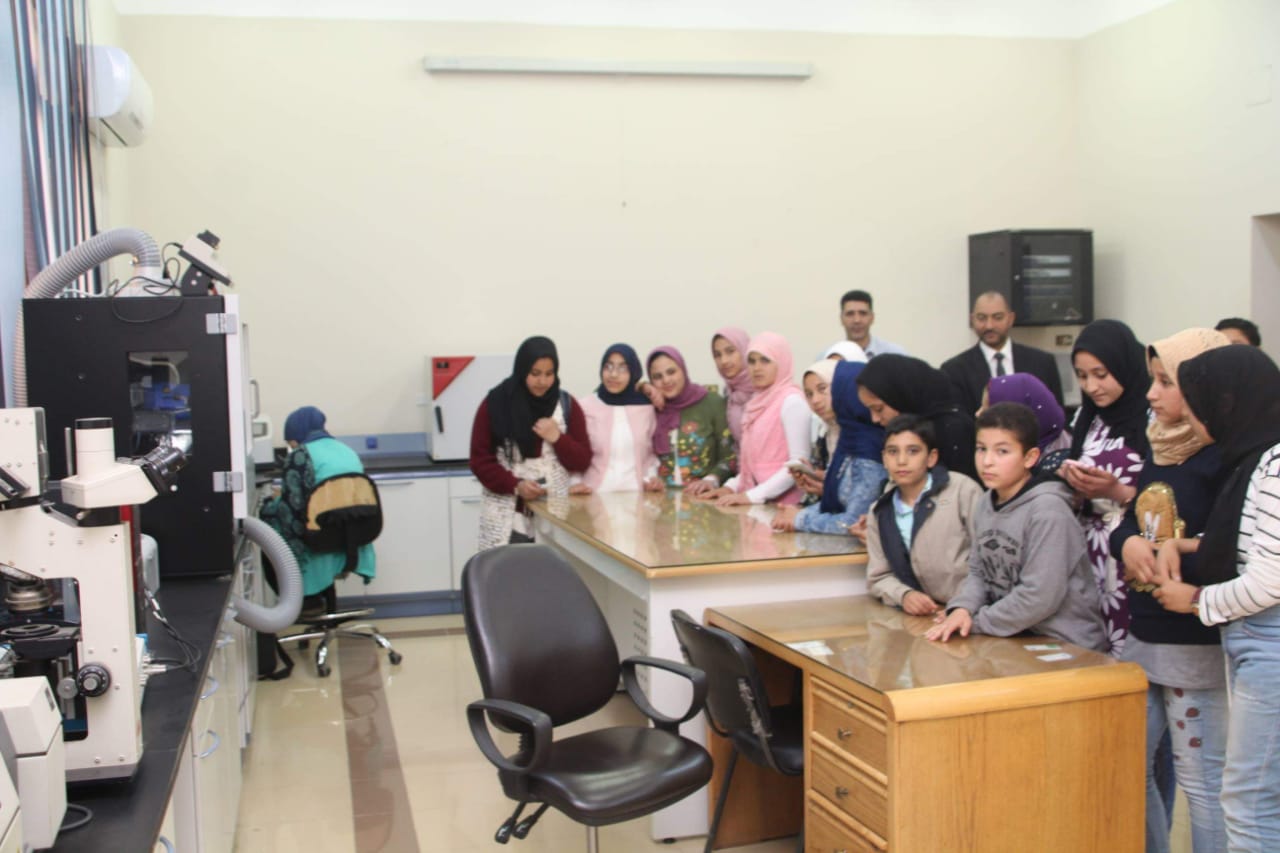 طلاب المارس في زيارة تعريفية للكليات في جامعة كفر الشيخ  (3)