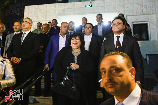 حفل افتتاح المسرح العائم بحضور وزيرة الثقافة ونجوم الفن (2)